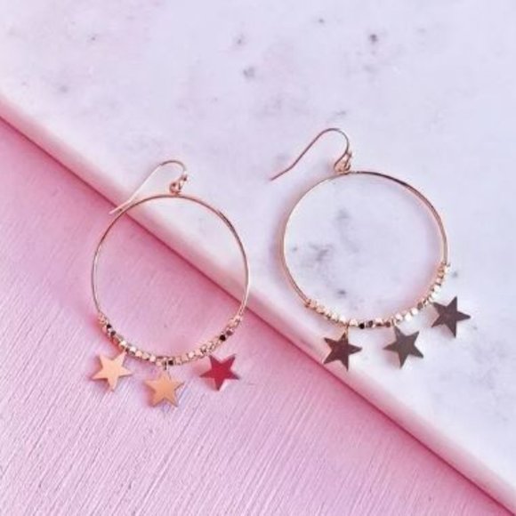 Hollywood Hoop Earrings - Picture 1 of 2